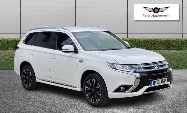 Mitsubishi Outlander 2.0h 12kWh GX3h CVT 4WD Euro 6 (s/s) 5dr SUV Hybrid White